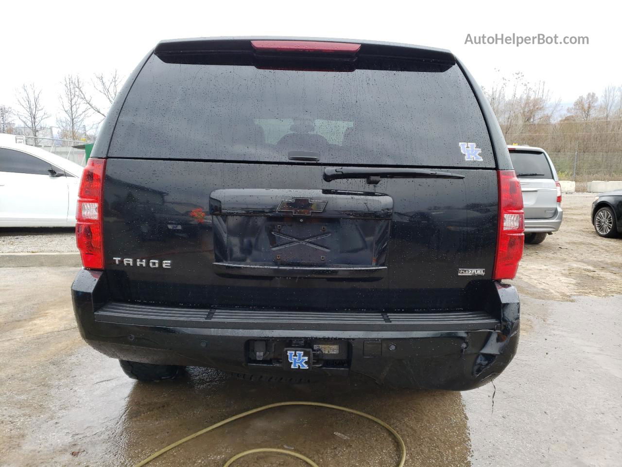 2007 Chevrolet Tahoe K1500 Black vin: 1GNFK13077R364872