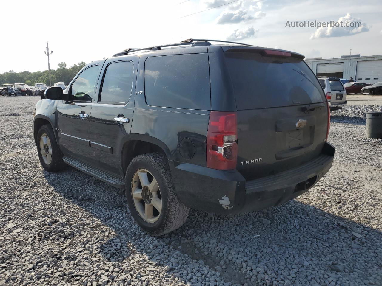 2007 Chevrolet Tahoe K1500 Black vin: 1GNFK13077R387150