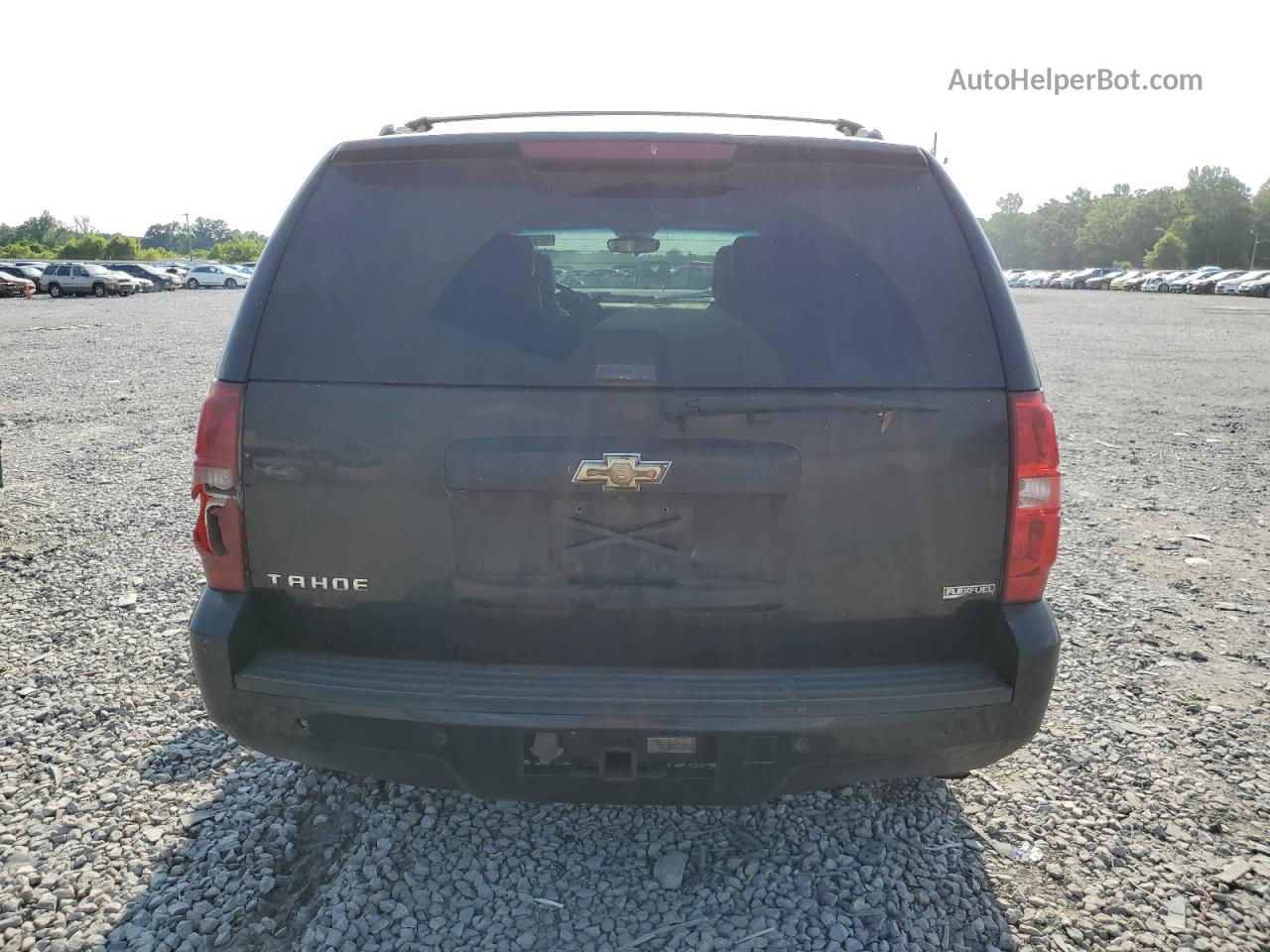 2007 Chevrolet Tahoe K1500 Black vin: 1GNFK13077R387150