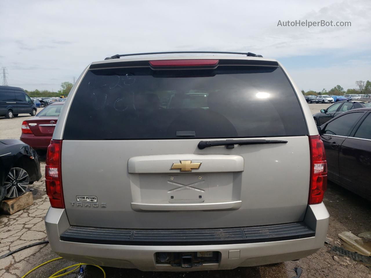 2007 Chevrolet Tahoe K1500 Silver vin: 1GNFK13087J111137