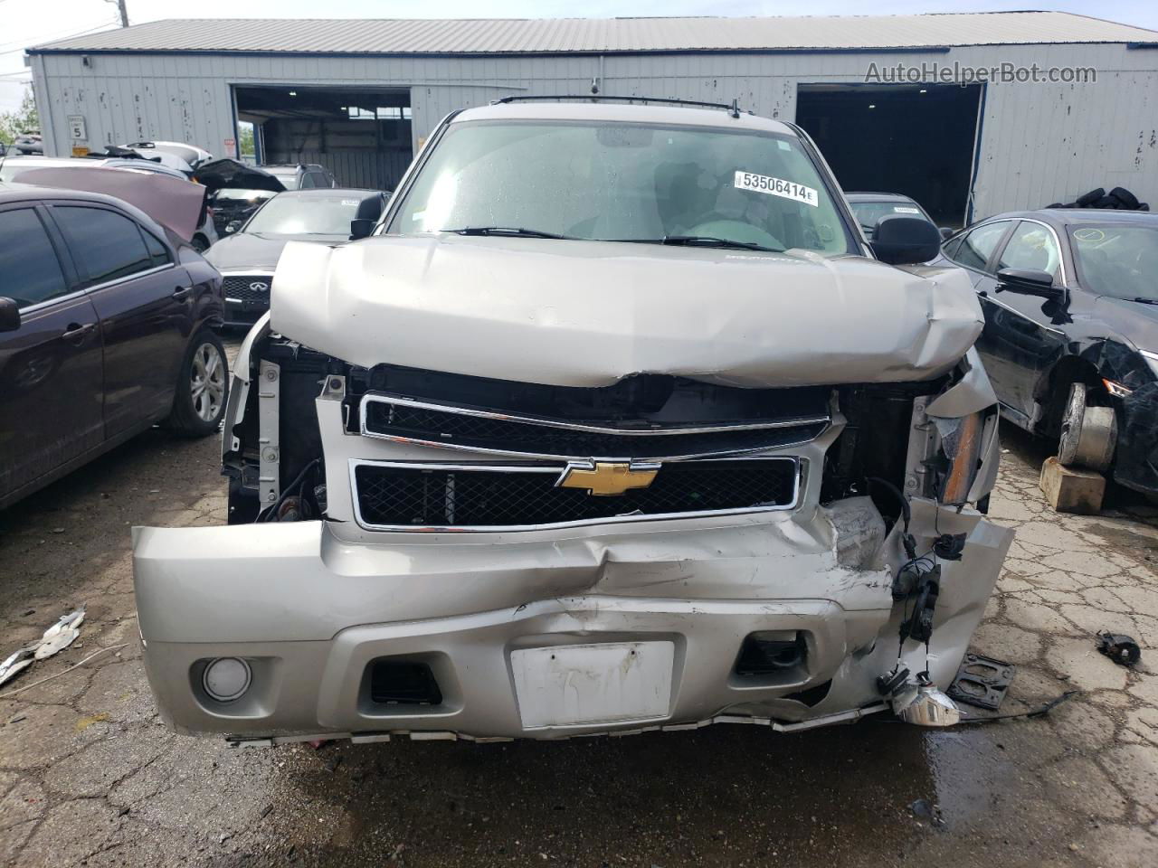 2007 Chevrolet Tahoe K1500 Silver vin: 1GNFK13087J111137