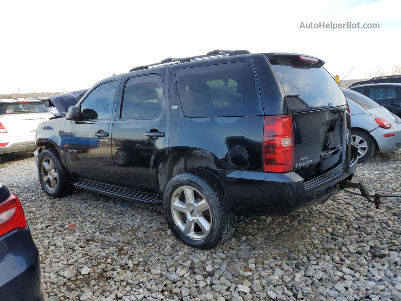 2007 Chevrolet Tahoe K1500 Black vin: 1GNFK13087J121375