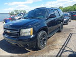 2007 Chevrolet Tahoe Lt Black vin: 1GNFK13087R176751