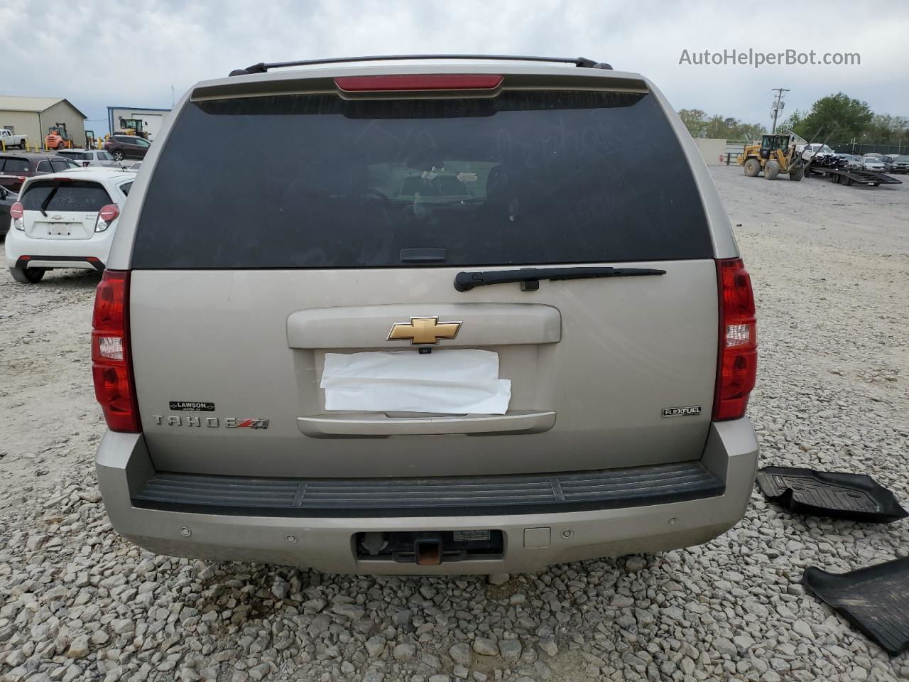 2007 Chevrolet Tahoe K1500 Beige vin: 1GNFK13087R304485