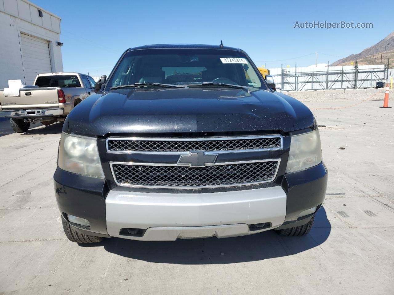 2007 Chevrolet Tahoe K1500 Black vin: 1GNFK13087R365867