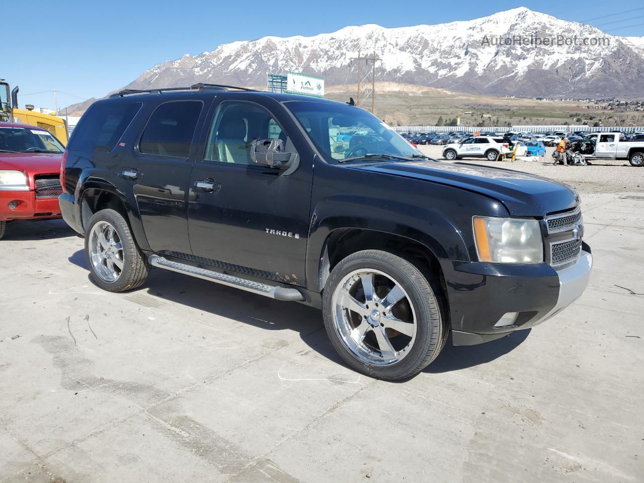 2007 Chevrolet Tahoe K1500 Черный vin: 1GNFK13087R365867