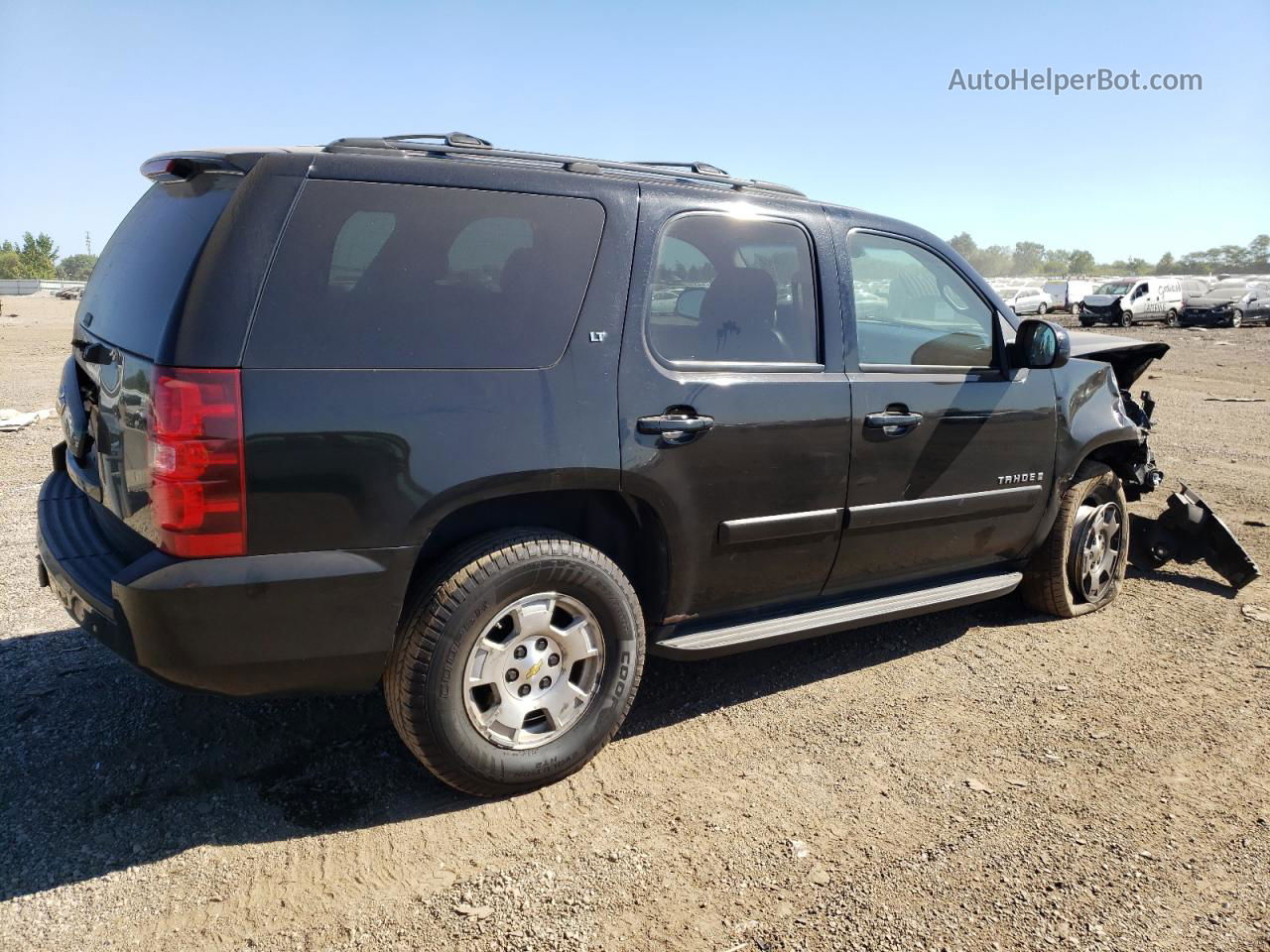 2007 Chevrolet Tahoe K1500 Black vin: 1GNFK13097J116654