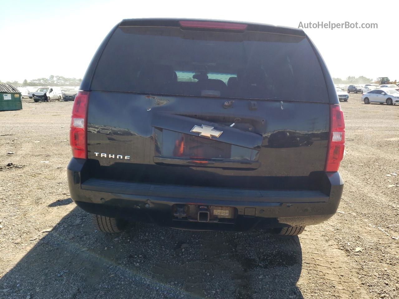 2007 Chevrolet Tahoe K1500 Black vin: 1GNFK13097J116654