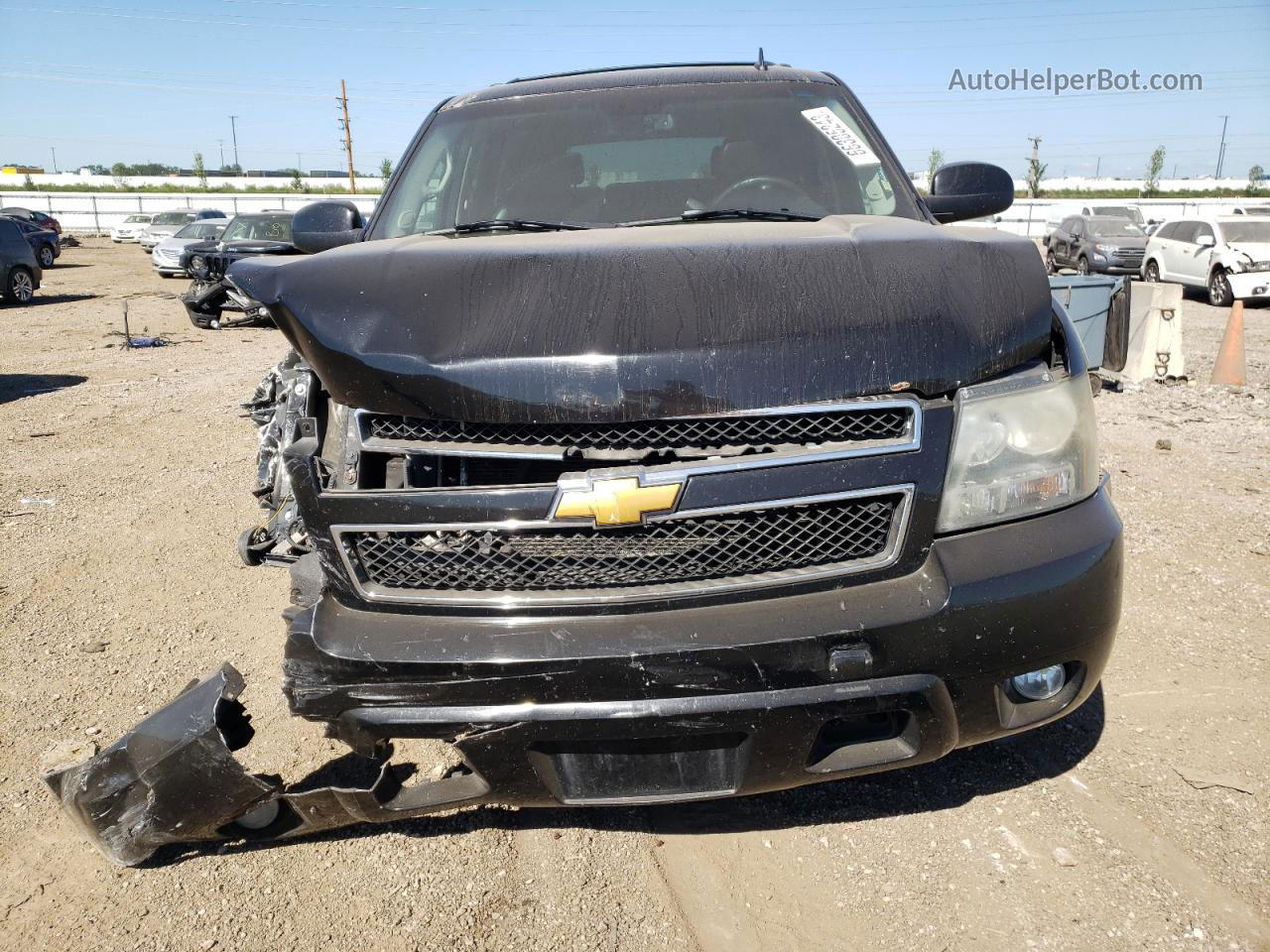 2007 Chevrolet Tahoe K1500 Black vin: 1GNFK13097J116654