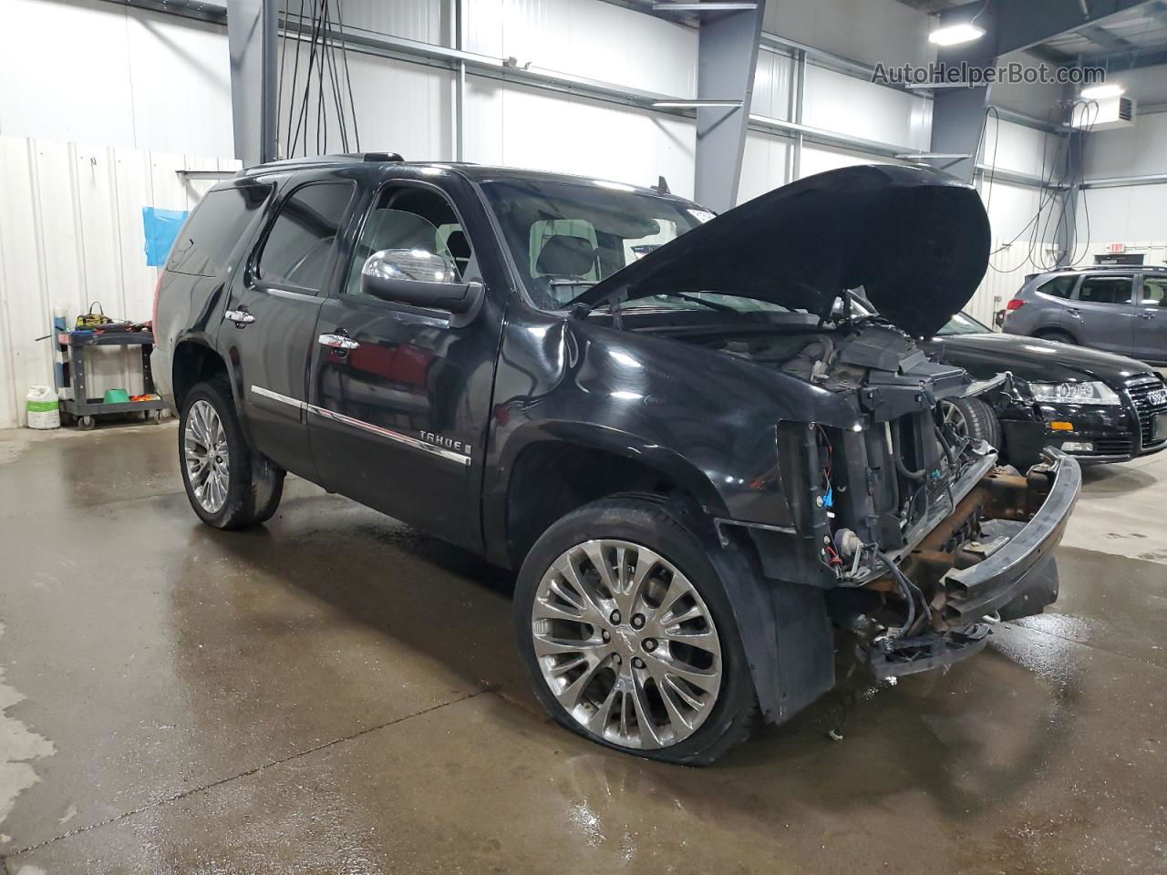 2007 Chevrolet Tahoe K1500 Black vin: 1GNFK13097J354584