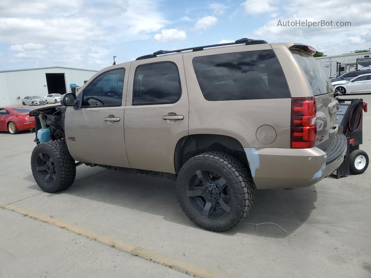 2007 Chevrolet Tahoe K1500 Tan vin: 1GNFK13097R129180