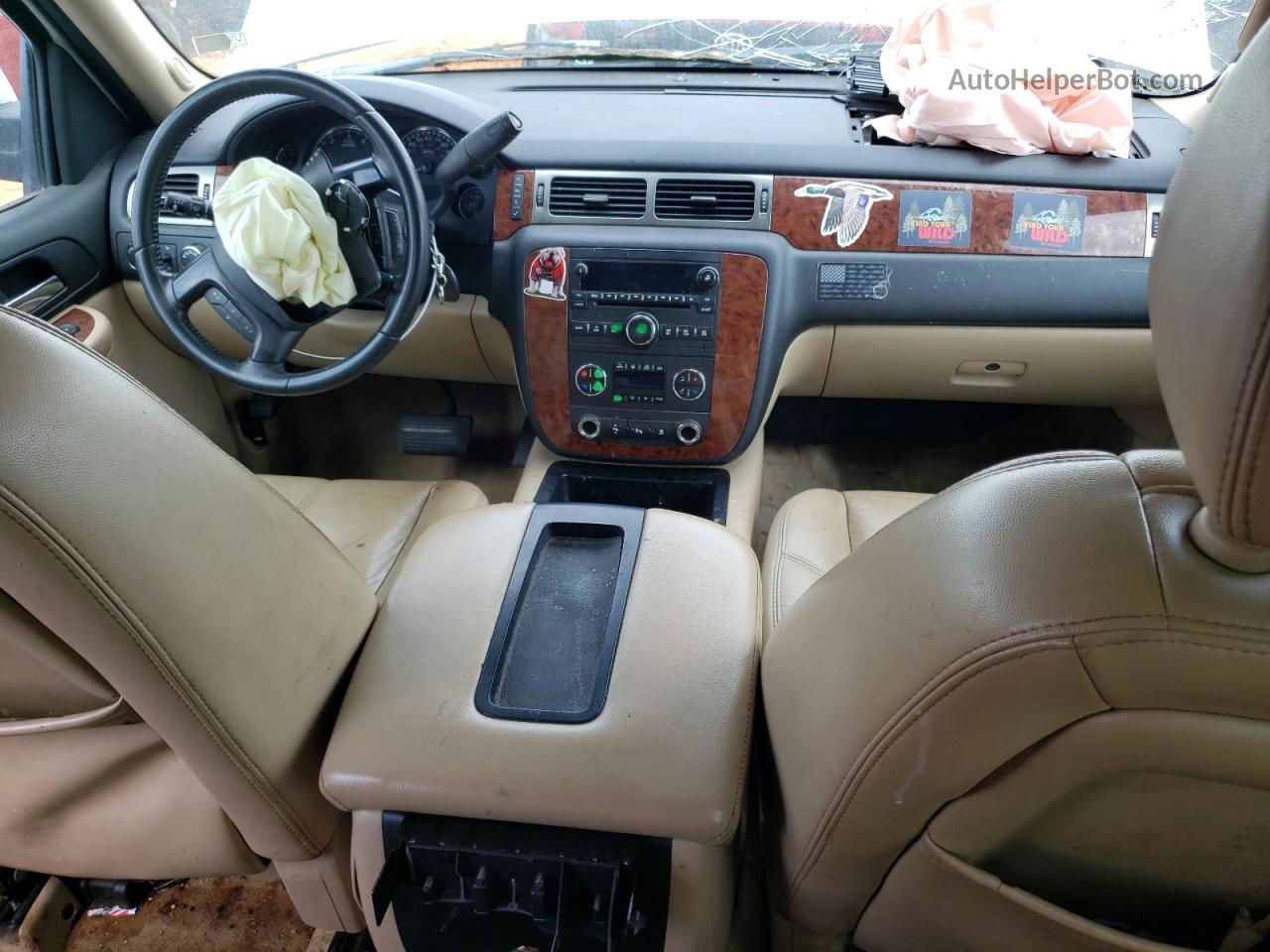 2007 Chevrolet Tahoe K1500 Белый vin: 1GNFK13097R191050