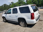 2007 Chevrolet Tahoe K1500 White vin: 1GNFK13097R191050