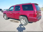 2007 Chevrolet Tahoe Ls Maroon vin: 1GNFK13097R244359