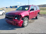 2007 Chevrolet Tahoe Ls Maroon vin: 1GNFK13097R244359