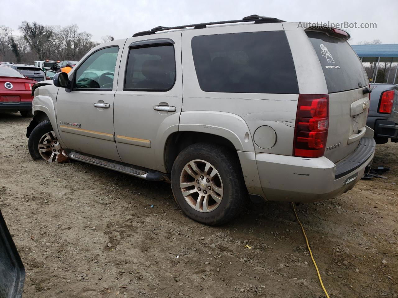 2007 Chevrolet Tahoe K1500 Beige vin: 1GNFK13097R304429