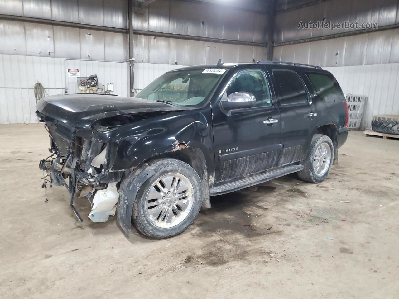 2007 Chevrolet Tahoe K1500 Black vin: 1GNFK13097R393922