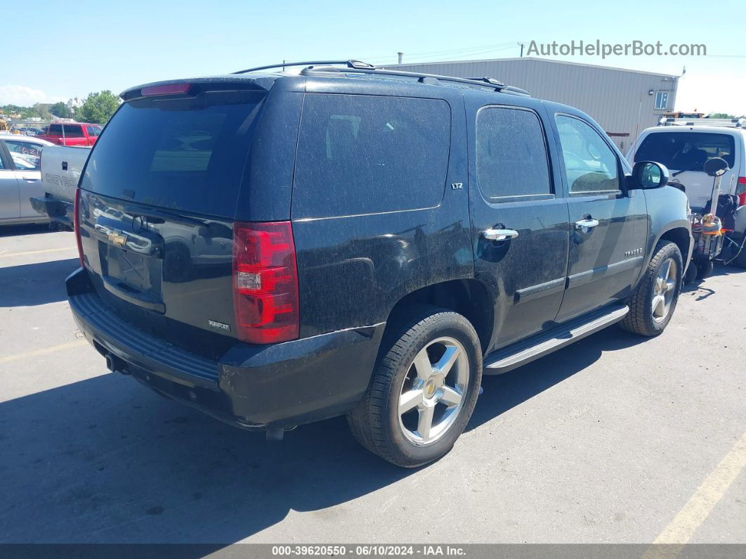 2007 Chevrolet Tahoe Ltz Black vin: 1GNFK13097R399185