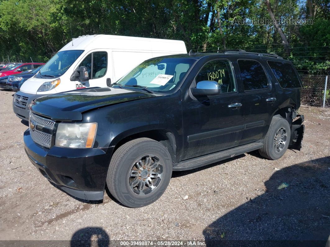 2007 Chevrolet Tahoe Ltz Black vin: 1GNFK13097R418799