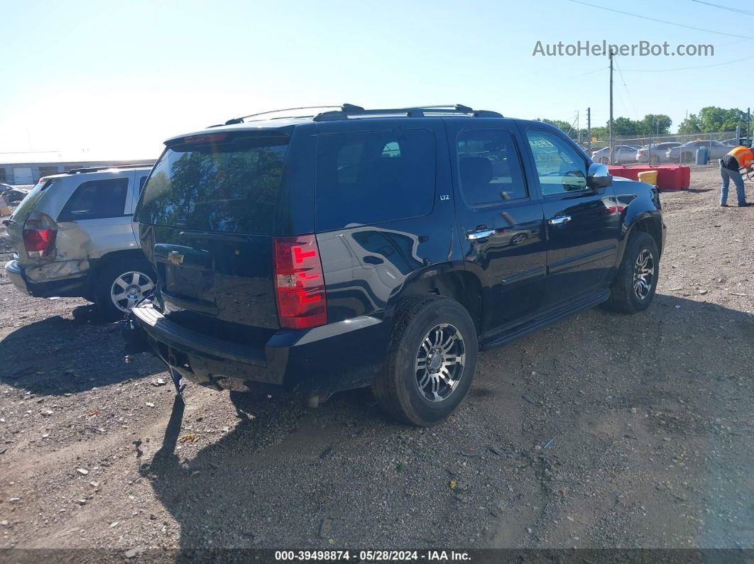 2007 Chevrolet Tahoe Ltz Black vin: 1GNFK13097R418799