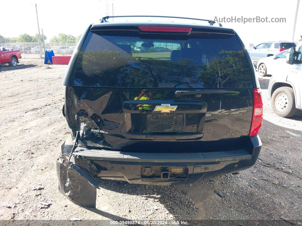 2007 Chevrolet Tahoe Ltz Black vin: 1GNFK13097R418799