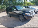 2007 Chevrolet Tahoe Ltz Black vin: 1GNFK13097R418799