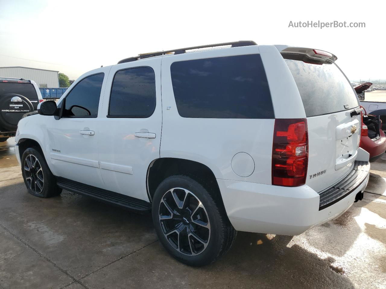 2007 Chevrolet Tahoe K1500 White vin: 1GNFK130X7J378537