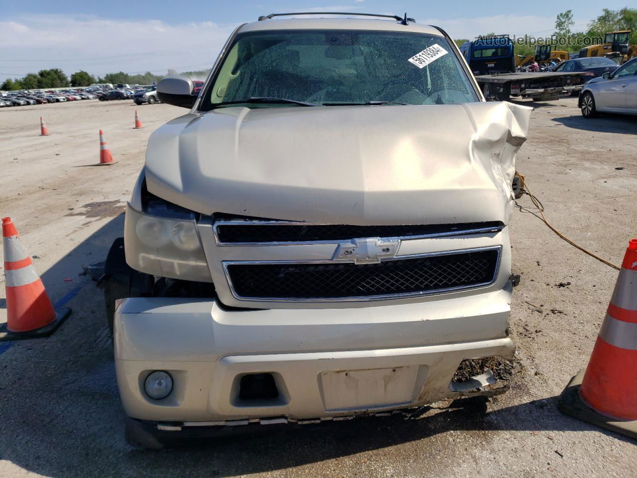 2007 Chevrolet Tahoe K1500 Beige vin: 1GNFK130X7R147722