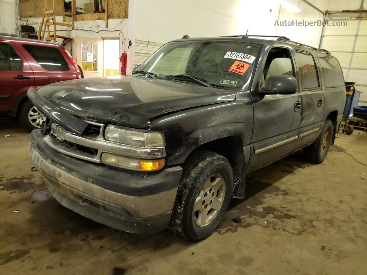 2005 Chevrolet Suburban K1500 Black vin: 1GNFK16Z15J250582