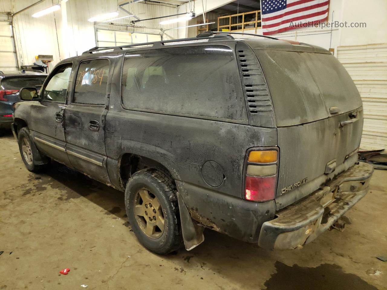 2005 Chevrolet Suburban K1500 Black vin: 1GNFK16Z15J250582