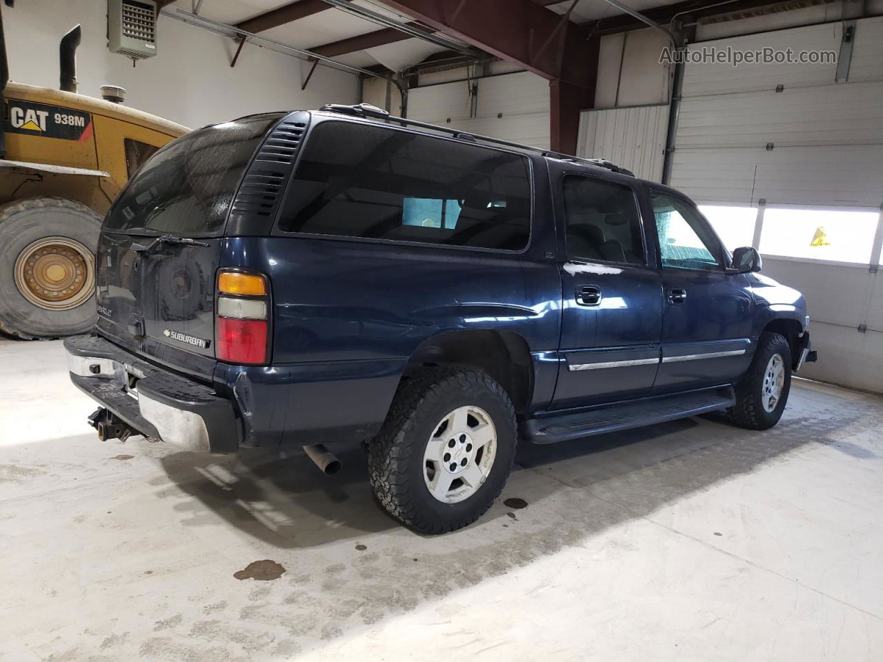 2005 Chevrolet Suburban K1500 Blue vin: 1GNFK16Z25J132136