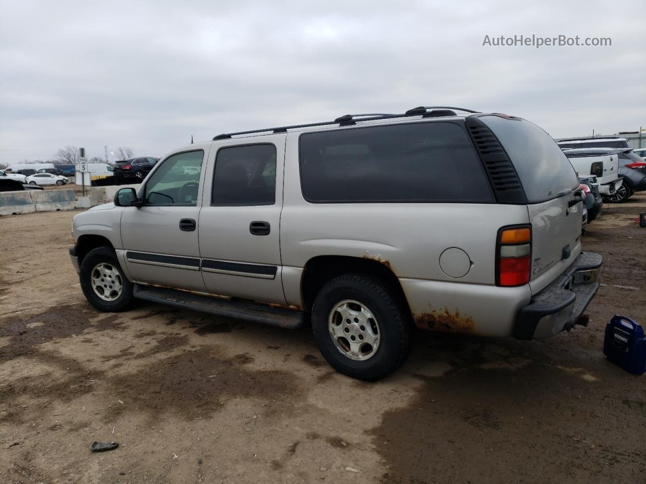 2005 Chevrolet Suburban K1500 Серебряный vin: 1GNFK16Z45J165820