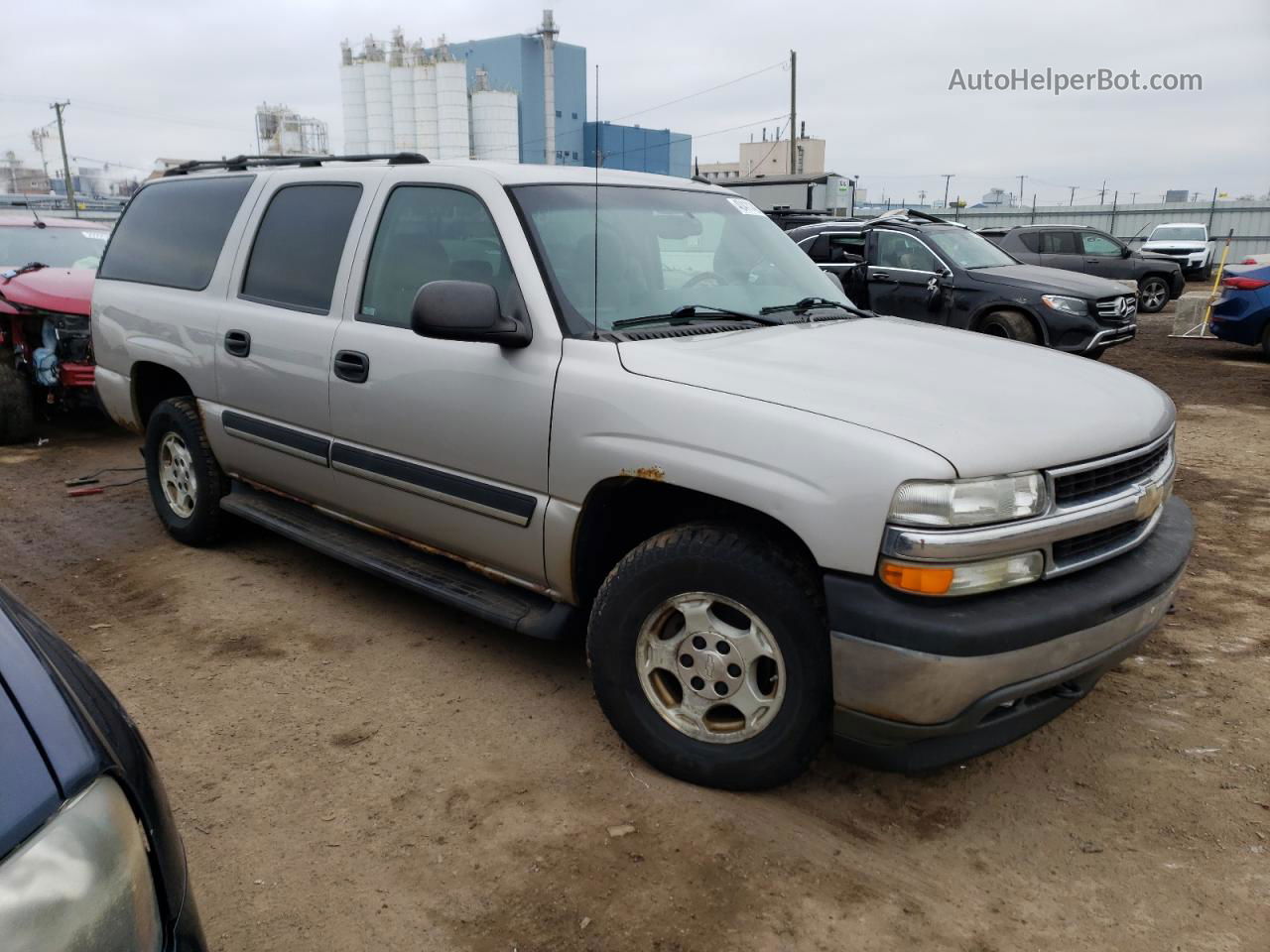 2005 Chevrolet Suburban K1500 Silver vin: 1GNFK16Z45J165820