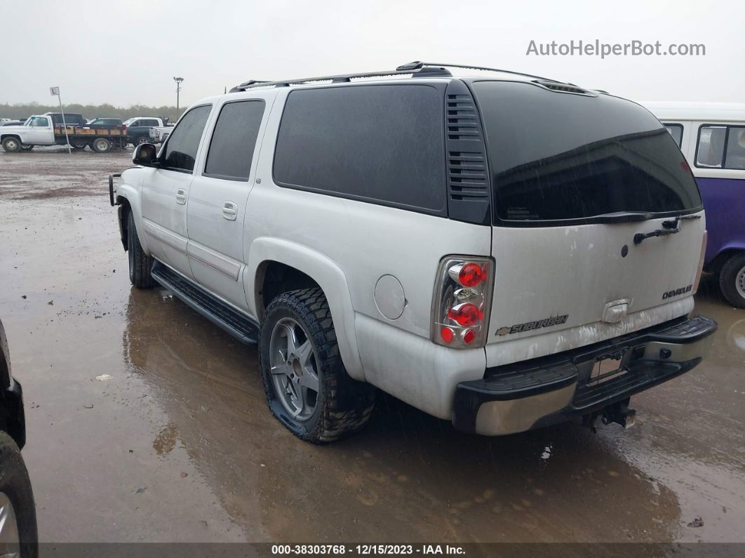 2005 Chevrolet Suburban 1500 Lt White vin: 1GNFK16Z65J106428