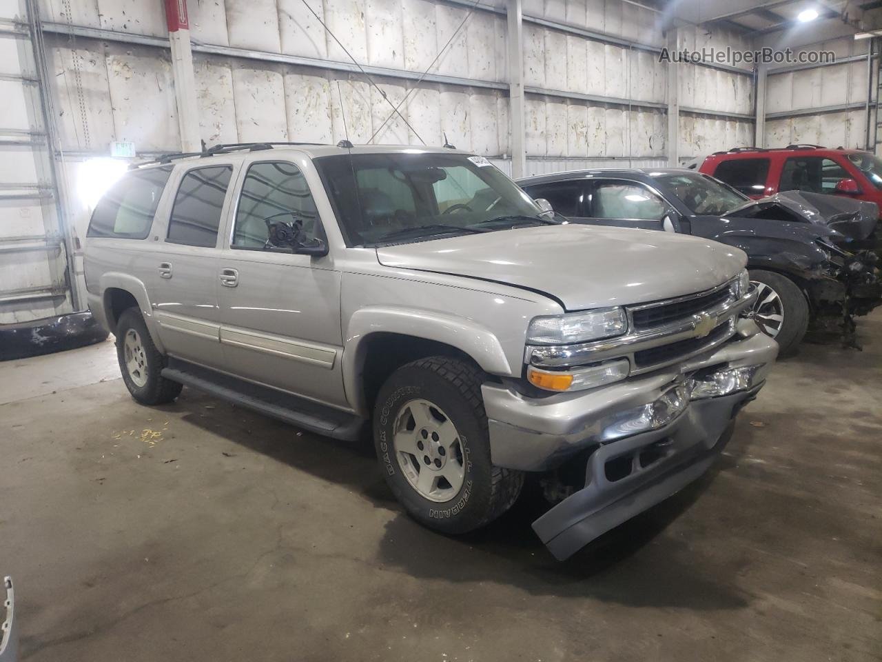 2005 Chevrolet Suburban K1500 Серебряный vin: 1GNFK16Z75J113582