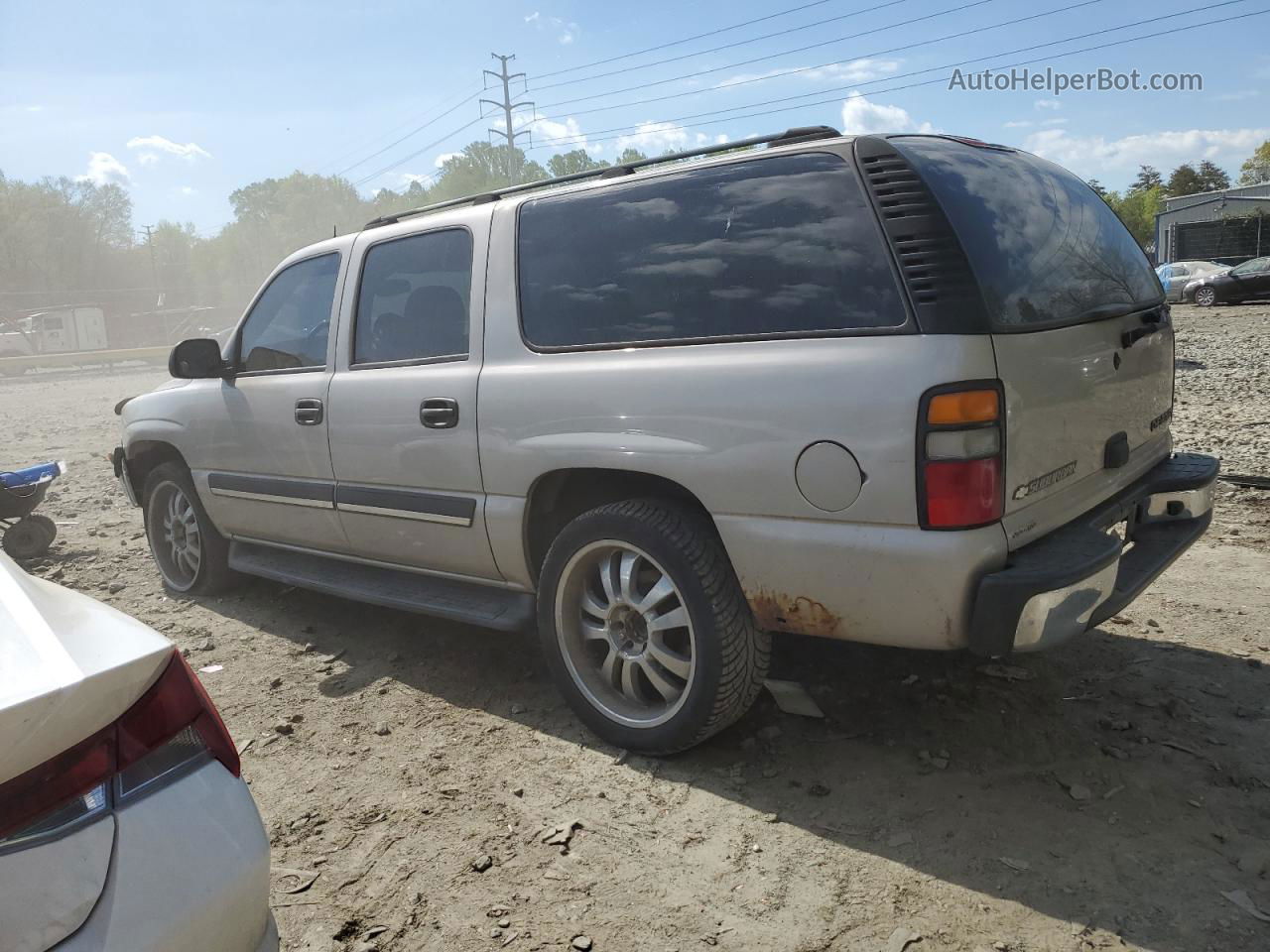 2005 Chevrolet Suburban K1500 Серебряный vin: 1GNFK16Z85J101019