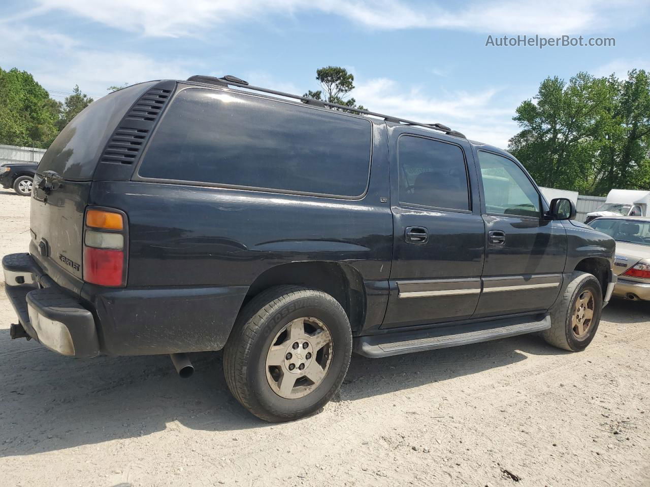 2005 Chevrolet Suburban K1500 Black vin: 1GNFK16Z85J124963