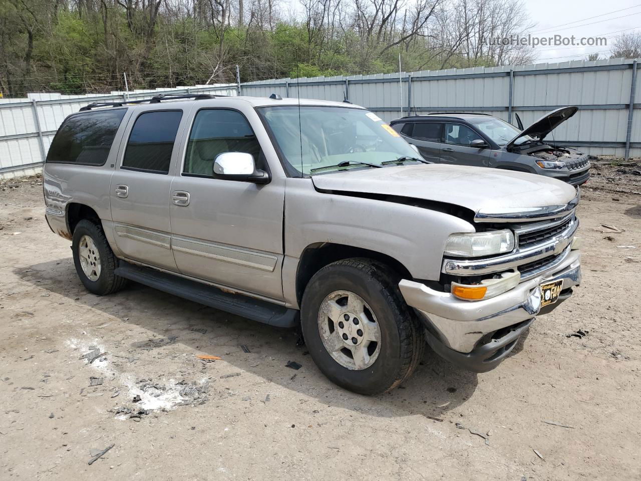 2005 Chevrolet Suburban K1500 Beige vin: 1GNFK16ZX5J104388