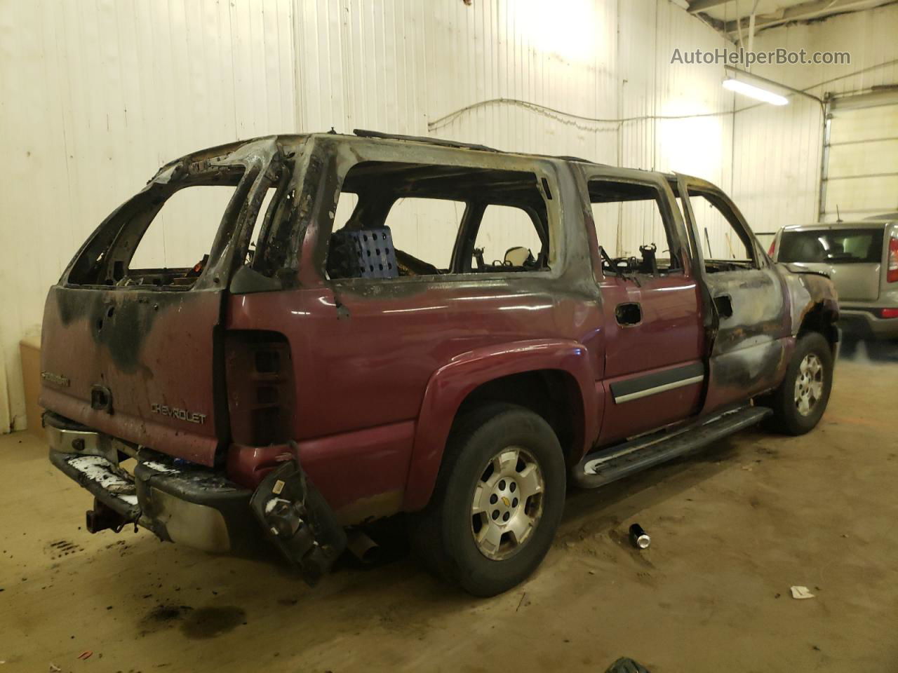 2005 Chevrolet Suburban K1500 Maroon vin: 1GNFK16ZX5J163795