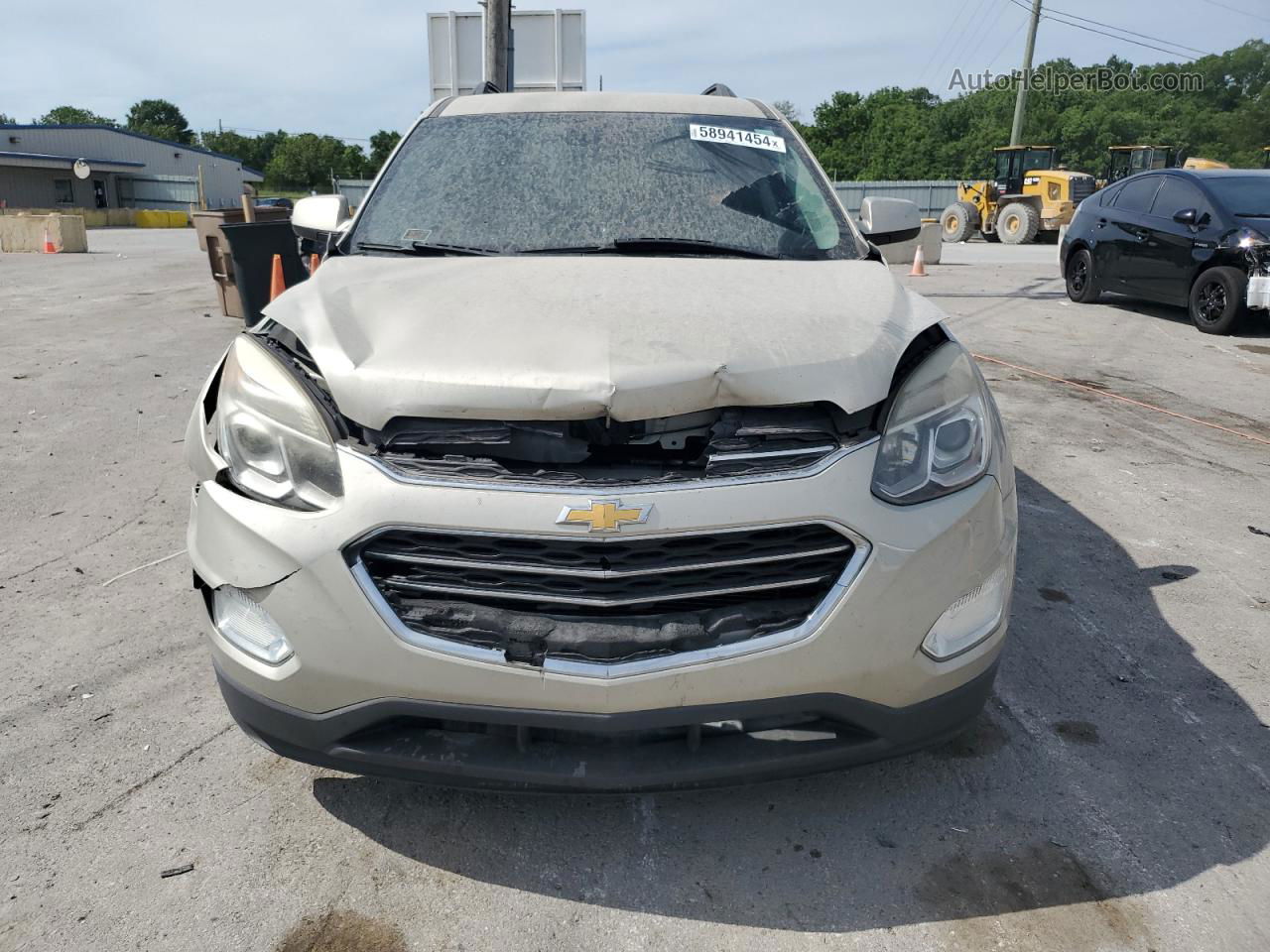 2016 Chevrolet Equinox Lt Золотой vin: 1GNFLFEK6GZ102771