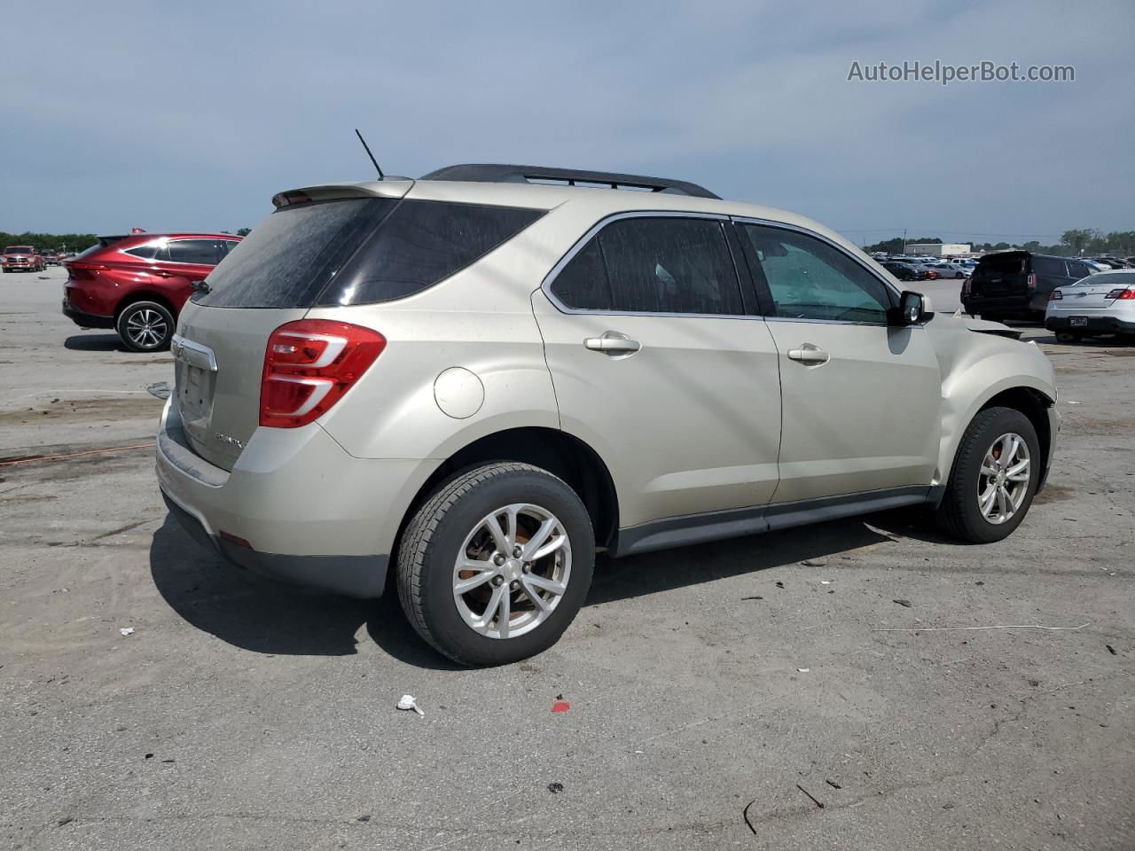 2016 Chevrolet Equinox Lt Золотой vin: 1GNFLFEK6GZ102771