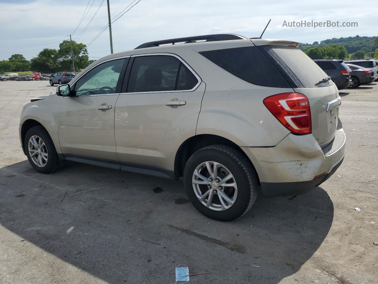 2016 Chevrolet Equinox Lt Золотой vin: 1GNFLFEK6GZ102771