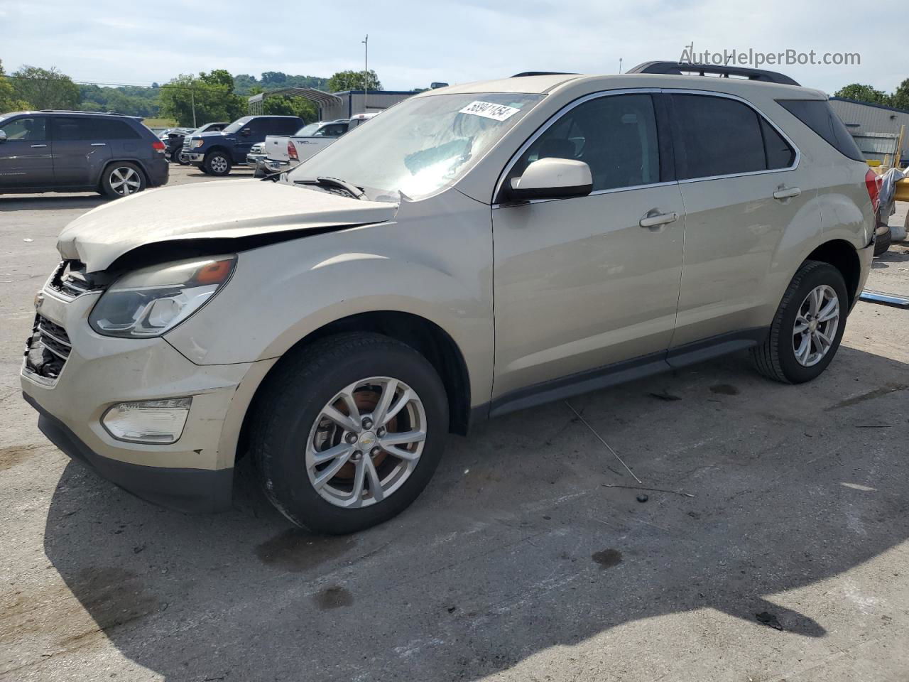 2016 Chevrolet Equinox Lt Золотой vin: 1GNFLFEK6GZ102771