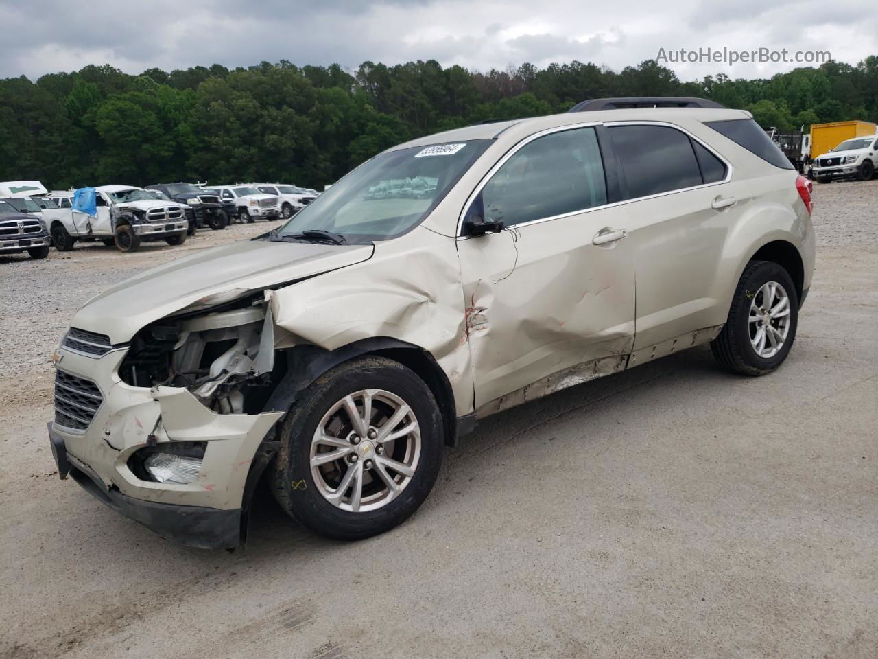 2016 Chevrolet Equinox Lt Gold vin: 1GNFLFEK8GZ103923