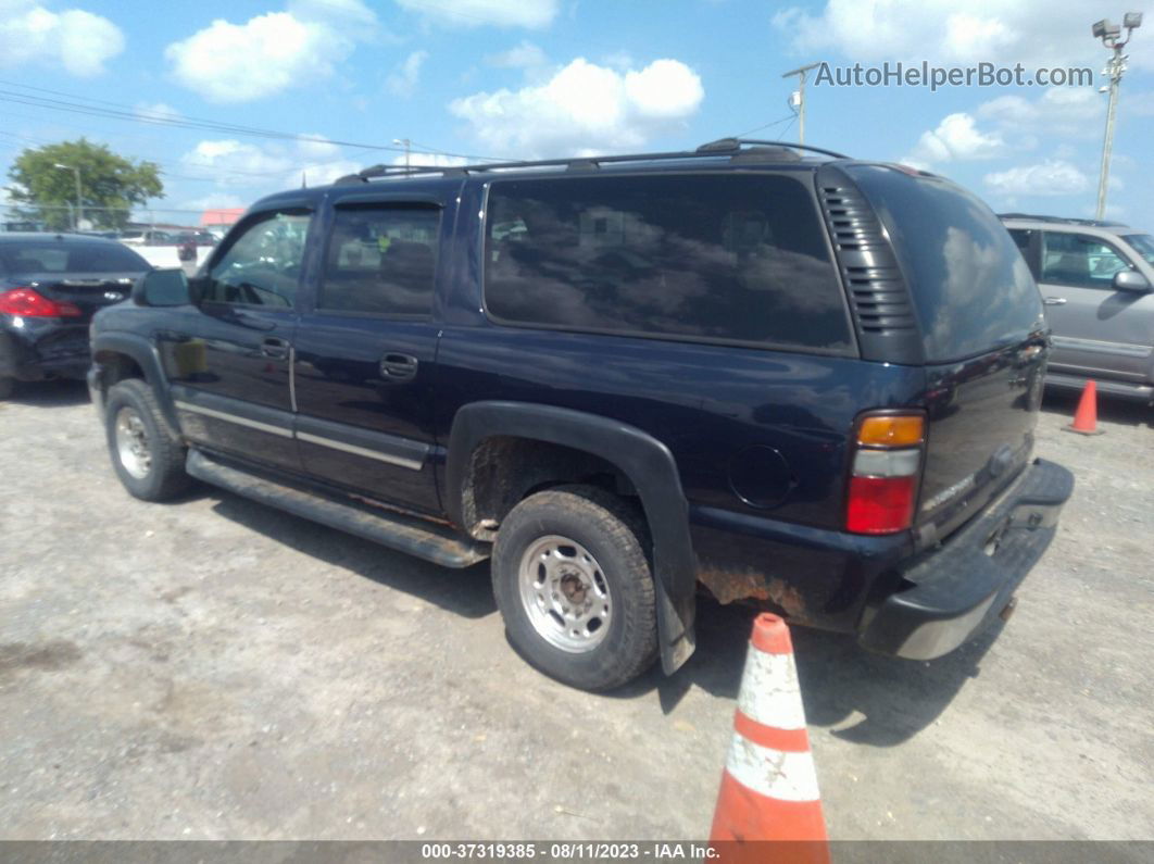 2005 Chevrolet Suburban Ls Темно-синий vin: 1GNGK26U95R192933