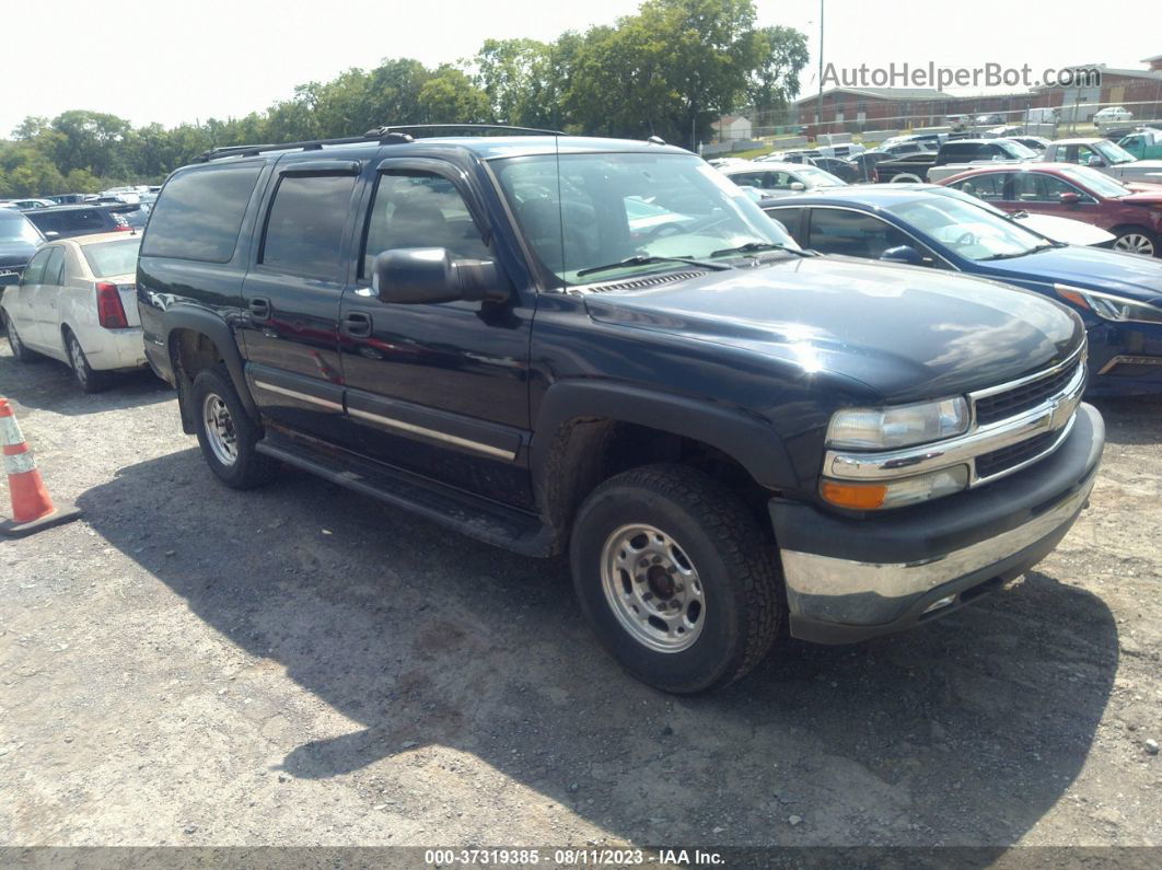 2005 Chevrolet Suburban Ls Темно-синий vin: 1GNGK26U95R192933