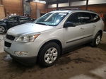 2012 Chevrolet Traverse Ls Silver vin: 1GNKREED0CJ134097