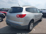 2012 Chevrolet Traverse Ls Silver vin: 1GNKREED0CJ402842