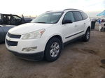 2011 Chevrolet Traverse Ls White vin: 1GNKREED2BJ231560