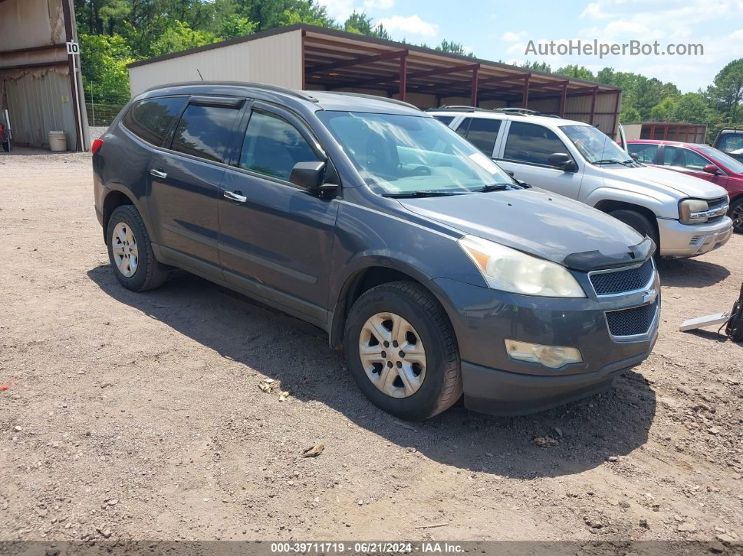 2012 Chevrolet Traverse Ls Gray vin: 1GNKREED2CJ296376